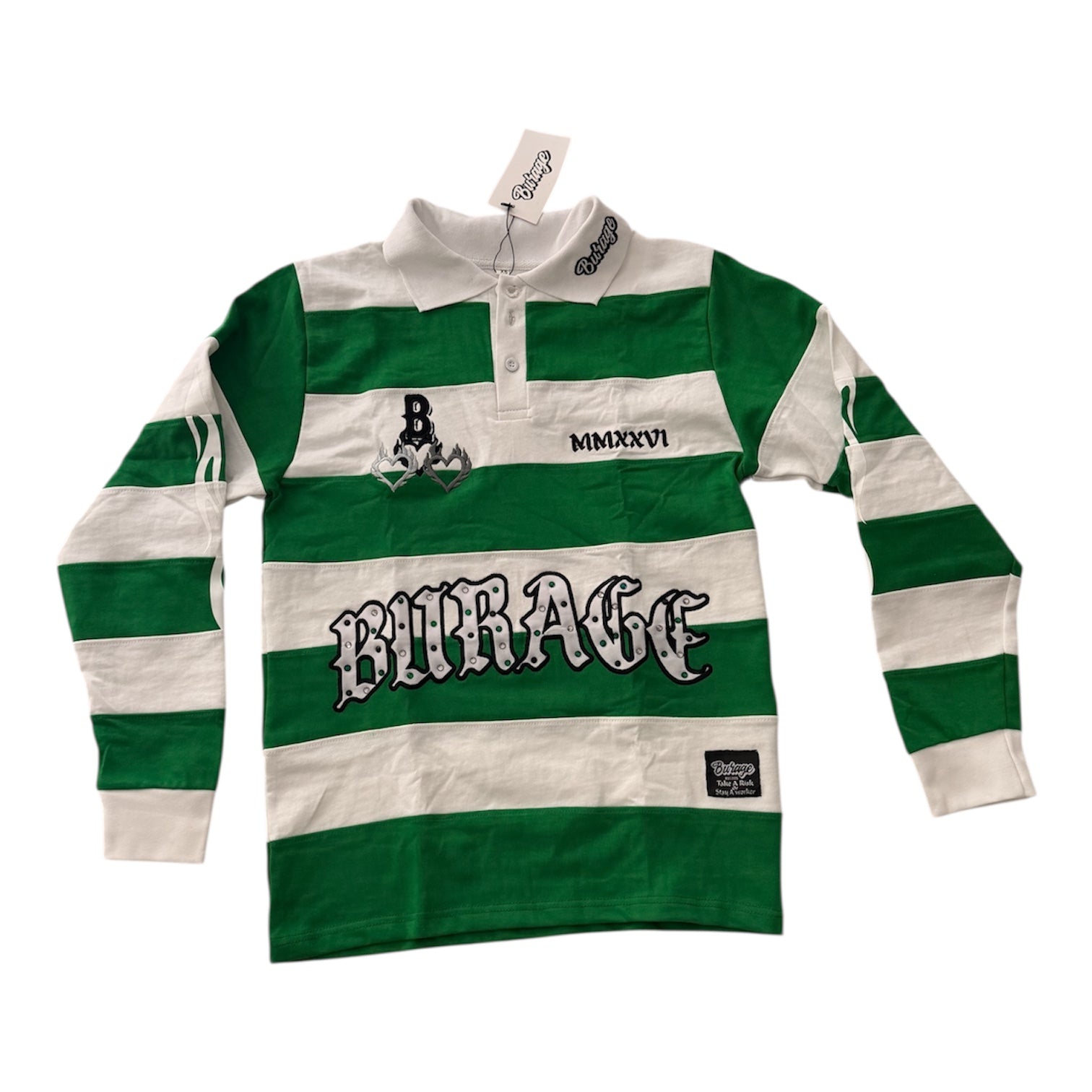 Rhinestone polo