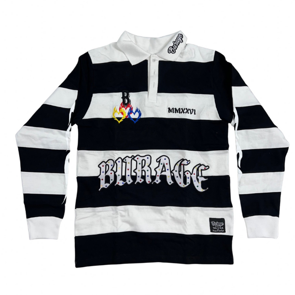 Rhinestone polo