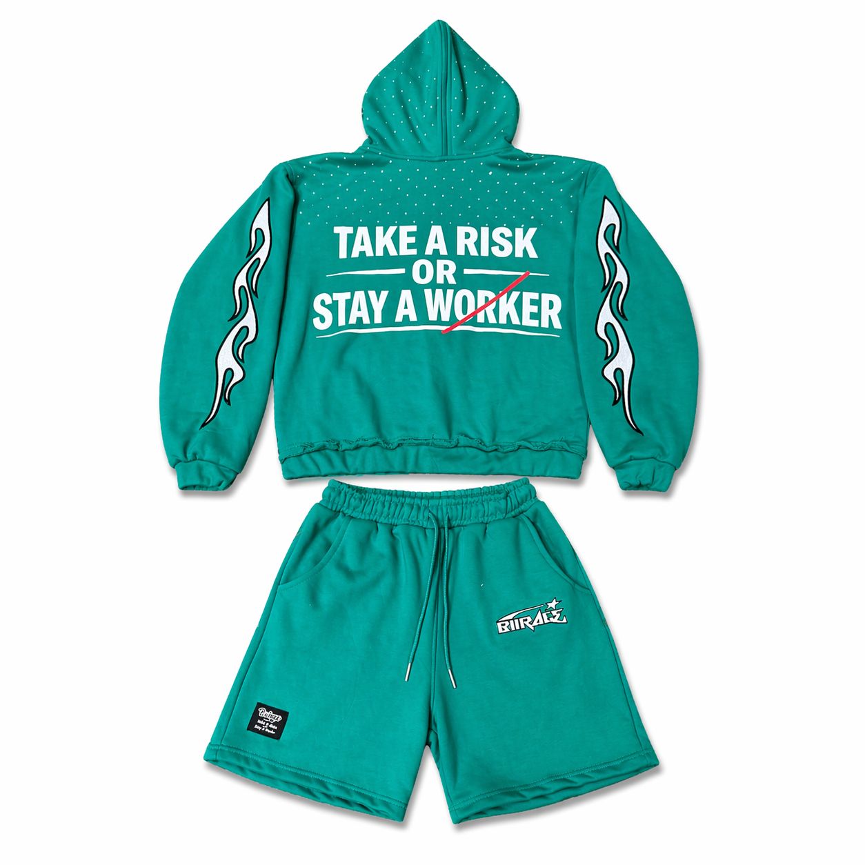 Anti Worker Zip Up Set