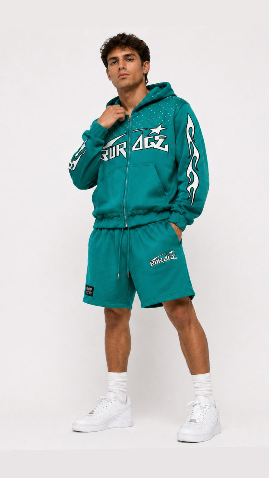 Anti Worker Zip Up Set