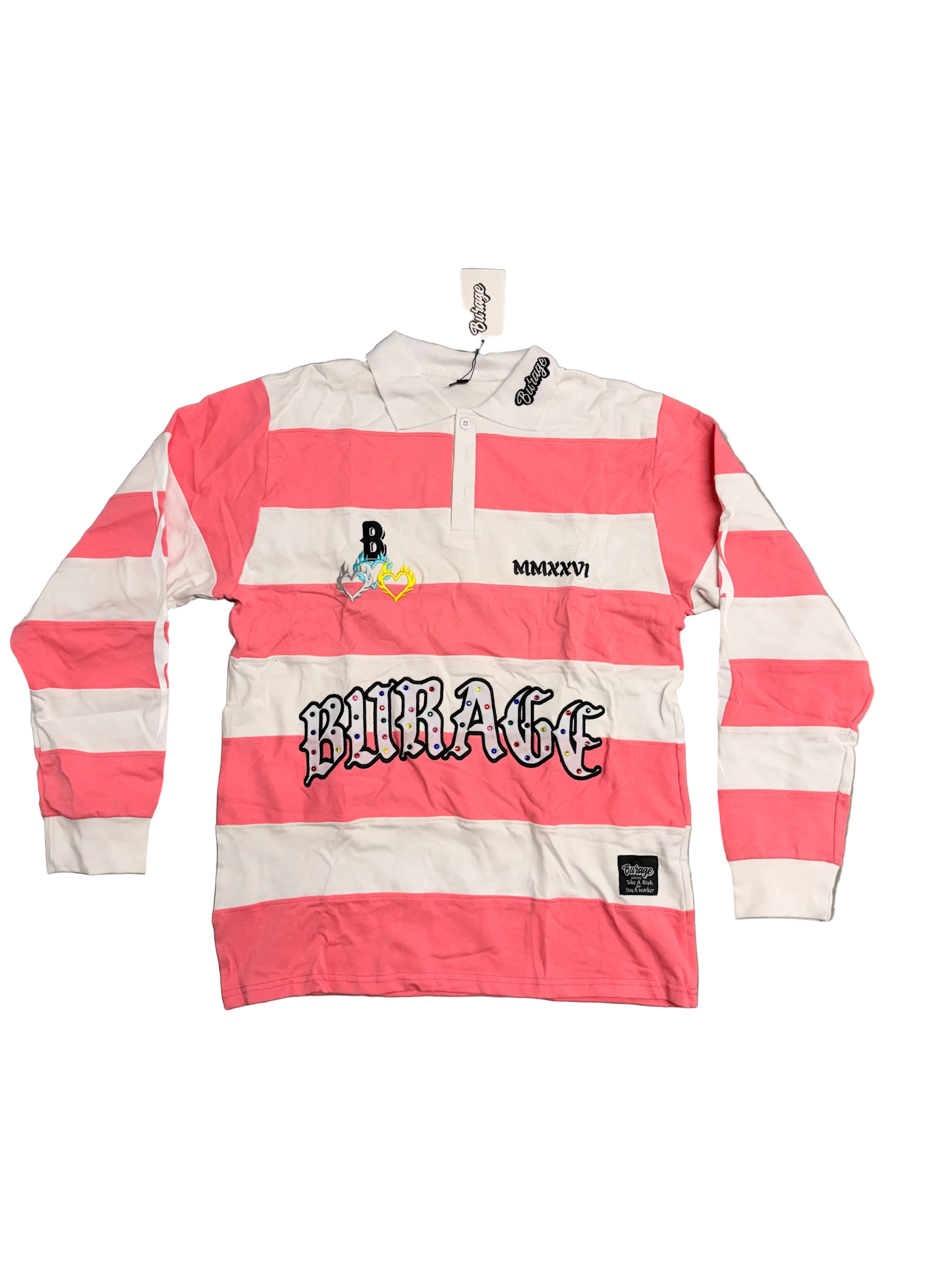 Rhinestone polo