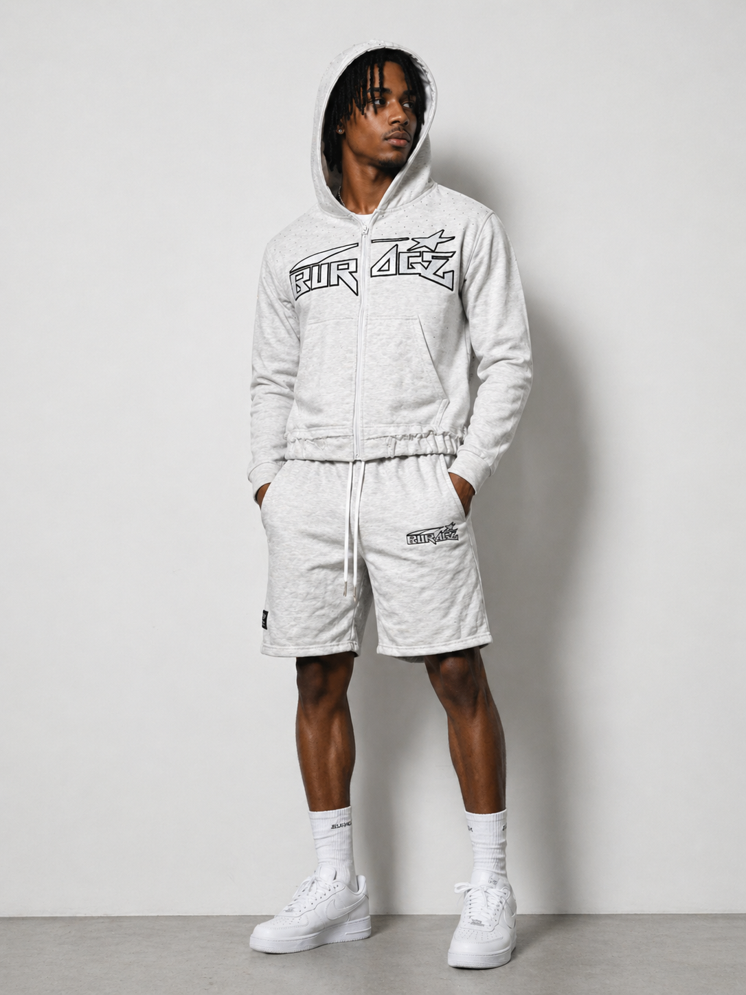 Anti Worker Zip Up Set